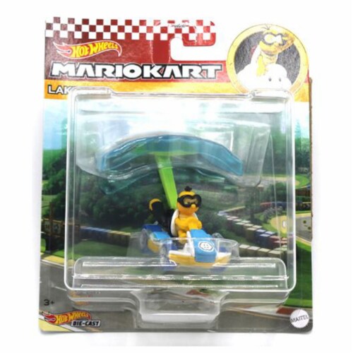 Mattel Hot Wheels Mario Kart Lakitu Standard Kart Figure Perspective: front