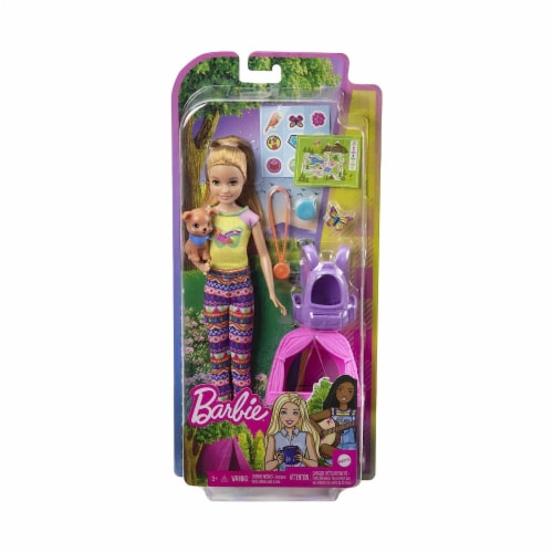 minimum financieel mengsel Mattel Barbie Camping Sister Stacie Doll, 1 ct - Kroger