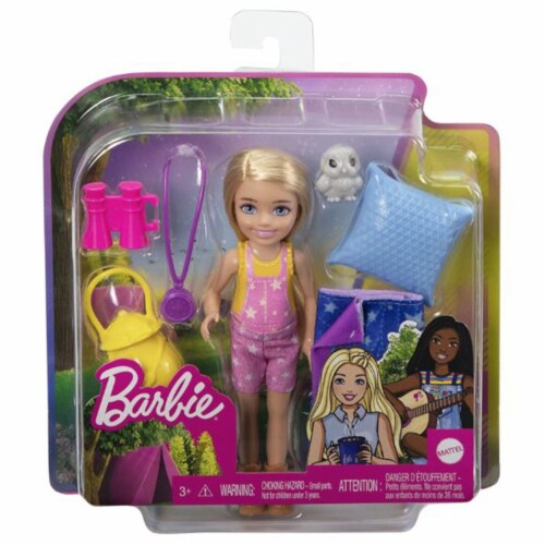 toewijding lenen variabel Barbie® Chelsea™ Camping Doll and Acessories, 1 ct - Fred Meyer