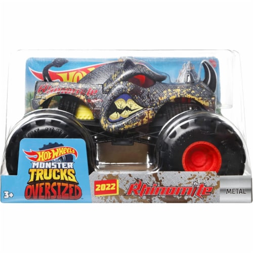 Mattel Hot Wheels Monster Trucks, Oversized Monster Truck, 1:24