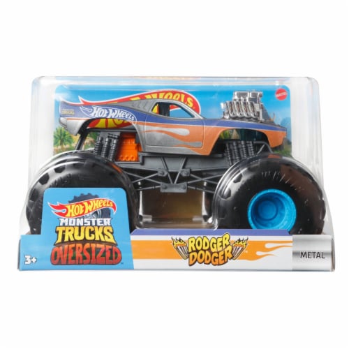 Monster Jam, Official Dragon Monster Truck, Die-Cast Vehicle, 1:24 Scale