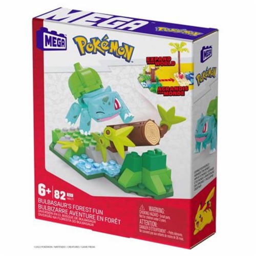 MEGA Pokémon Action Figure Building Toys Set For Kids, Bulbasaur'S