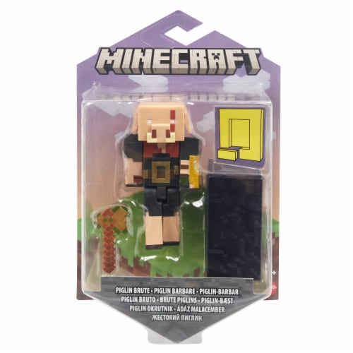 Minecraft Piglin Brute 3.25 Inch Figure Perspective: front