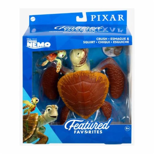 Pixar Featured Favorites Finding Nemo Crush And Squirt Set Perspective: front
