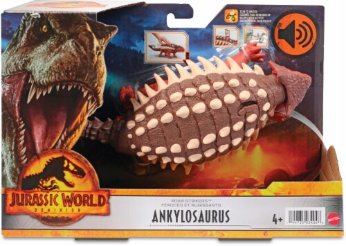 Mattel® Jurassic World Roar Strikers Triceratops Perspective: front