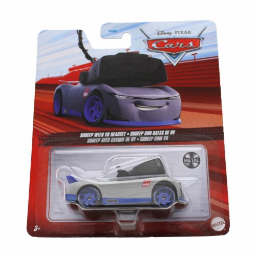 Disney Pixar Die-Cast 1:55 Scale Cars Sudeep With VR Headset Perspective: front
