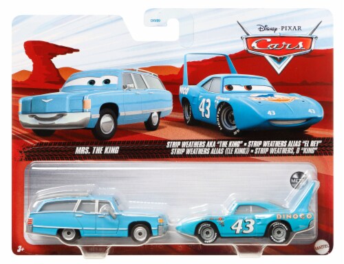 Disney Pixar Cars 3, Race Official Tom & Lightning McQueen 2-Pack, 1:55  Scale Die-Cast