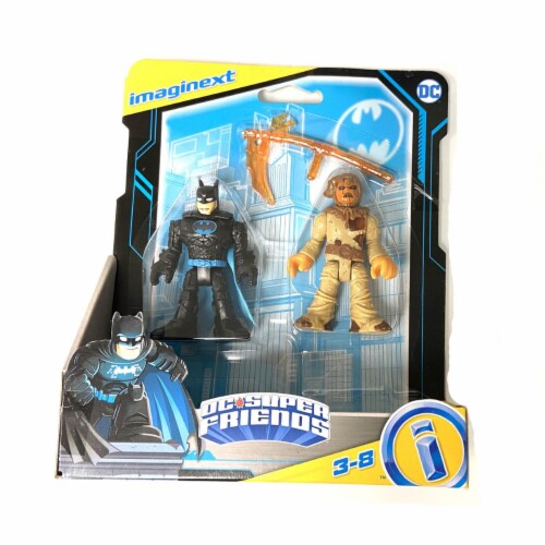 Imaginext DC Super Friends Batman And Scarecrow Set Perspective: front