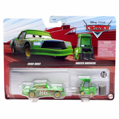 Disney Pixar Cars 3 Chick Hicks & Bruiser Bukowski Vehicles Perspective: front