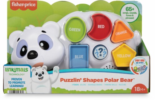 Fisher-Price® Linkimals Geo Shapes Polar Bear Puzzle Toys, 5 pc - Fry's  Food Stores