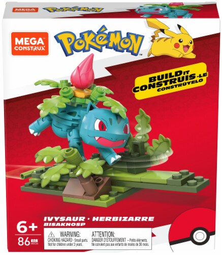 Mega Construx™ Pokemon™ Ivysaur Building Set Perspective: front