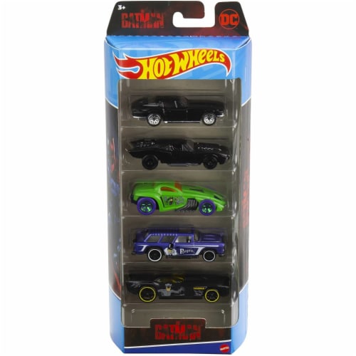 Hot Wheels Batman 5 Pack Multipack of 5 Batman themed Vehicles Authentic Decos 1 Mariano s