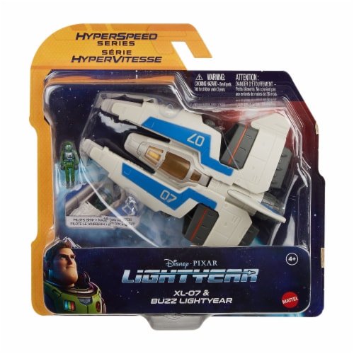 Mattel Disney Pixar Lightyear Hyperspeed Series XL-07 Buzz Lightyear Figure Perspective: front