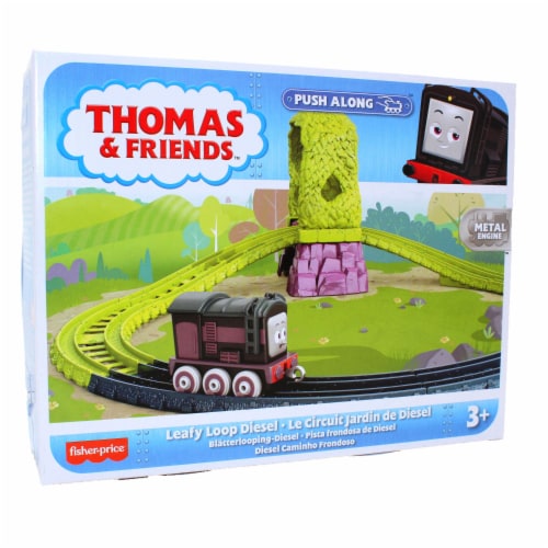 Thomas & Friends Leafy Loop Diesel Playset Perspective: front