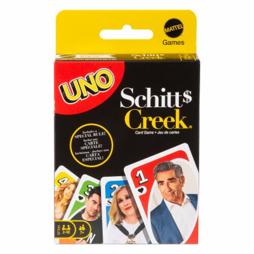 UNO® Schitts Creek® Card Game Perspective: front