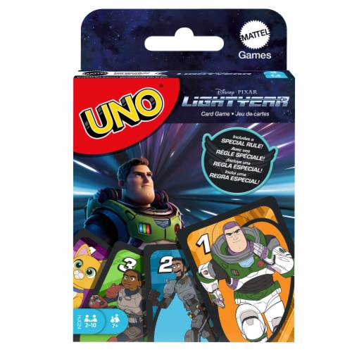 Mattel UNO® Lightyear Card Game Perspective: front