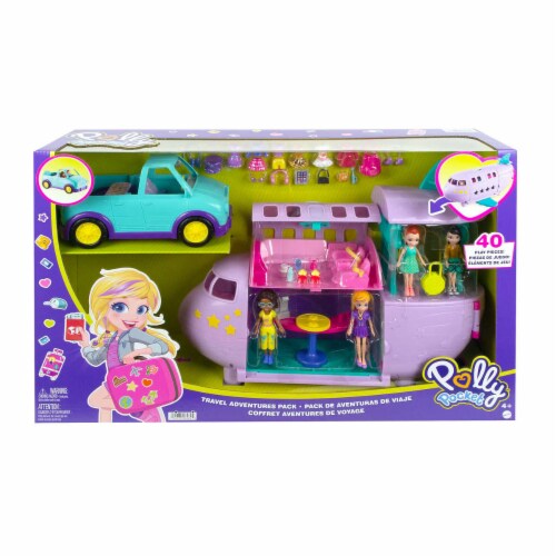 Polly Pocket Jet Travel Adventure Pack 1 unit Harris Teeter