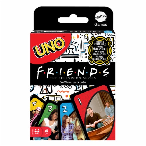 Mattel® Friends™ Uno® Card Game Perspective: front