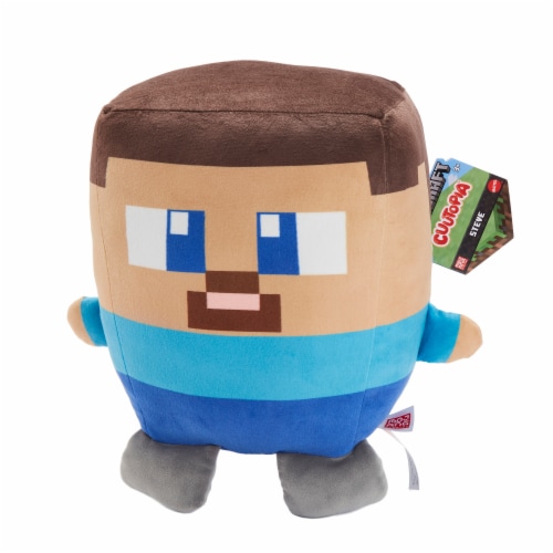 Mattel Minecraft Cuutopia Plush - Steve Perspective: front