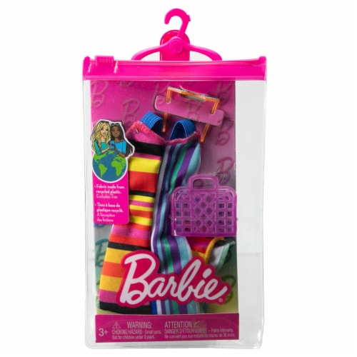 Mattel Barbie® Fashion Packs Clothes and Accessories Set Perspective: front