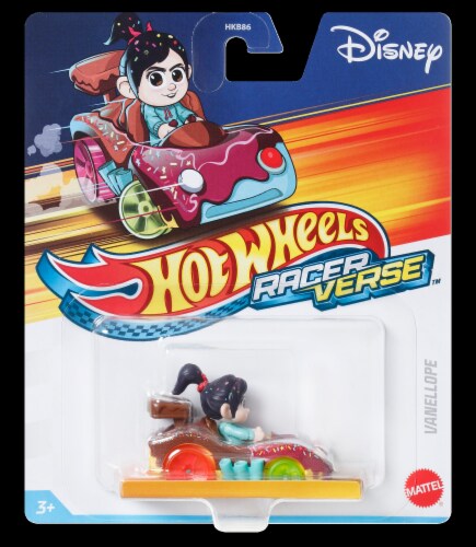 Mattel Hot Wheels® Vanellope Kandy Kart Toy Vehicle Perspective: front