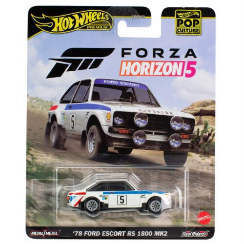 Hot Wheels Forza Horizon 5 '78 Ford Escort RS 1800 MK2 Toy Car Perspective: front