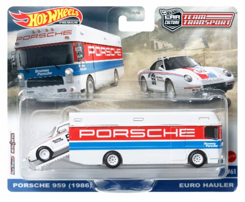 Mattel Hot Wheels Car Culture Team Transport 86 Porsche 959 1 ct Smith s Food and Drug
