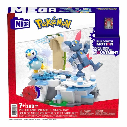 Mega Pokemon Piplup And Sneasel's Snow Day With Motion Building