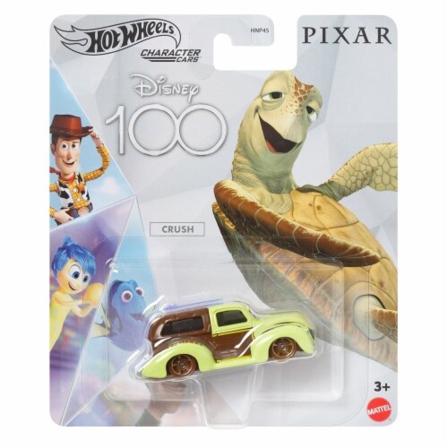 Mattel® Hot Wheels® Disney 100 Crush Toy Car Perspective: front
