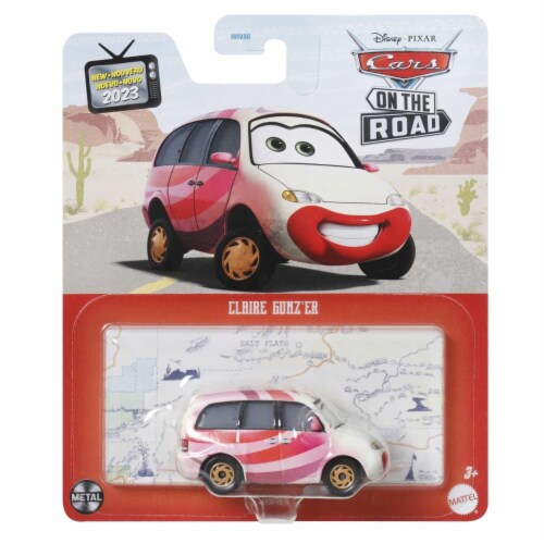 Disney Pixar Cars 1:55 Scale Die-cast Claire Gun'zer Perspective: front