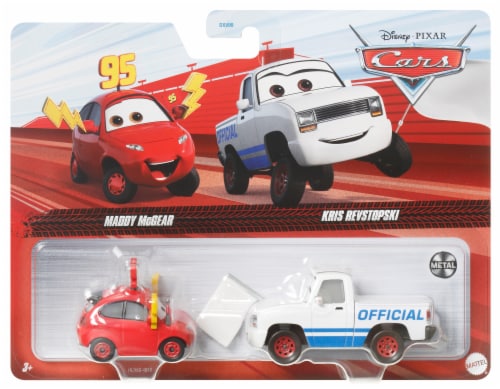 Disney Cars Diecast 2-Pack 1:55 Scale Maddy McGear and Kris Revstopski ...