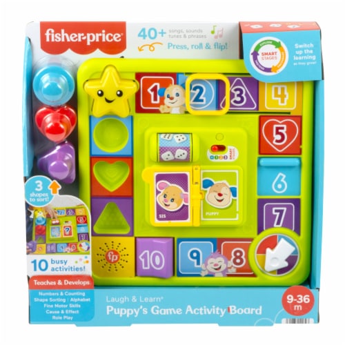 Fisher-Price® Laugh Learn Puppys Game Activity Board Perspective: front