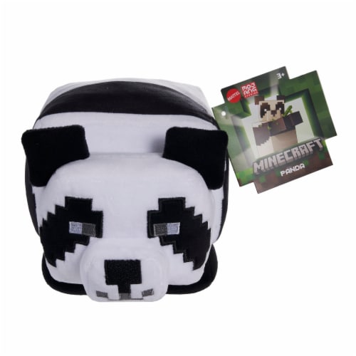 Mattel Minecraft Panda Plush Figure Perspective: front