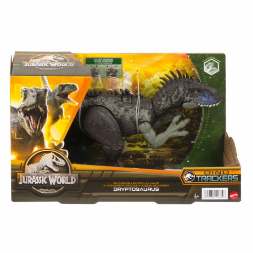 Mattel Jurassic World Wild Roar Dryptosaurus Dinosaur Figure 1 ct Kroger