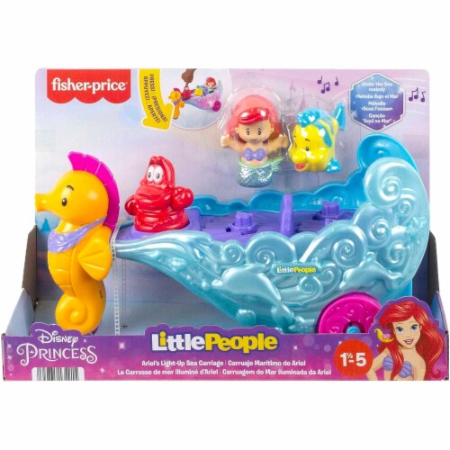 Fisher-Price® Little People® Disney Princess Ariels Light-Up Sea Carriage,  1 ct - Fry's Food Stores