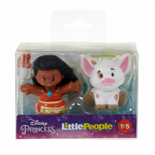 Fisher Price Little People Disney Princess Moana and Pua 1 ct