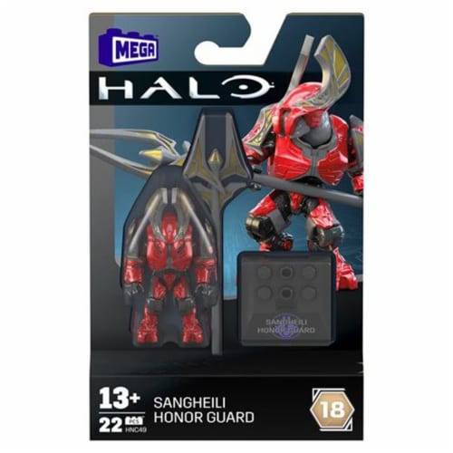 Mega™ Halo® Heroes- Sangheili Honor Guard Perspective: front