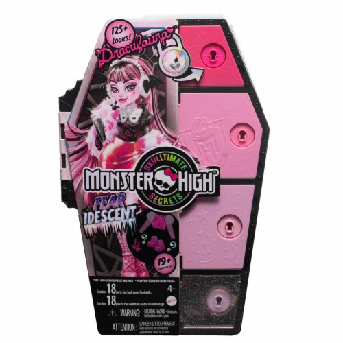 Monster High Skulltimate Secrets Fearidescent Series Doll & Access.  Draculaura - We-R-Toys