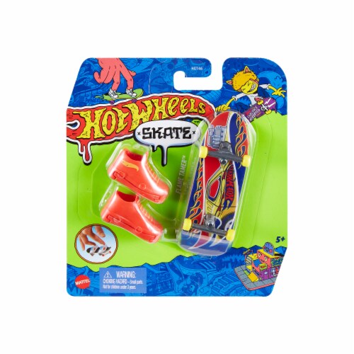 Mattel® Hot Wheels® Flame Tamer™ Skateboard Perspective: front