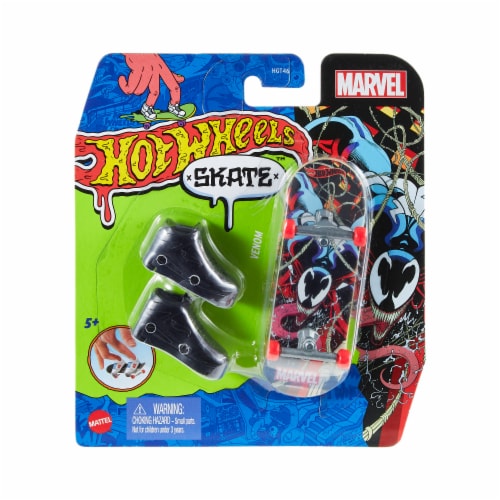 Mattel® Hot Wheels® Marvel Venom Skateboard Perspective: front