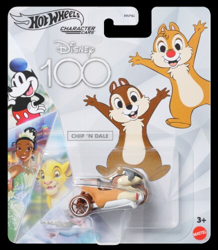Mattel® Hot Wheels® Disney Chip & Dale Toy Car Perspective: front