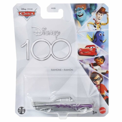 Disney Pixar Cars 1:55 Scale Die-cast Disney 100 Metal Ramone Perspective: front