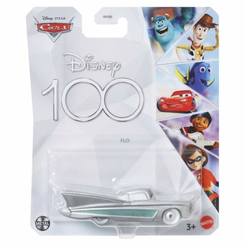 Disney Pixar Cars 1:55 Scale Die-cast Disney 100 Metal Flo Perspective: front