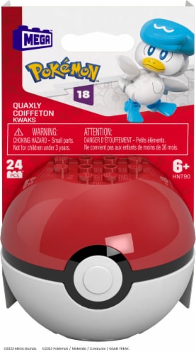 Mega™ Pokemon™ Quaxly Toy Perspective: front