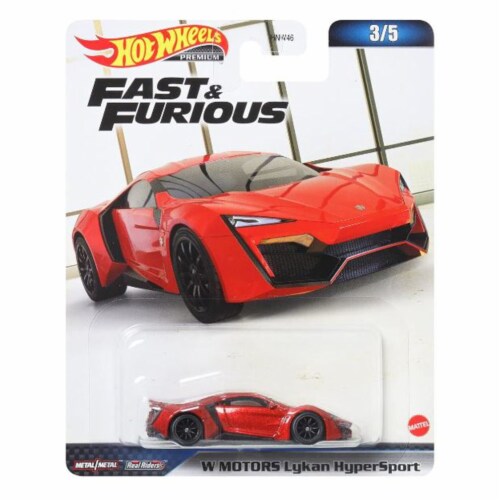 Mattel® Hot Wheels​® Lykan Hypersport Vehicle Perspective: front