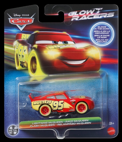 Mattel Disney and Pixar Cars Glow Racers - Lightning McQueen, 1 ct - Kroger