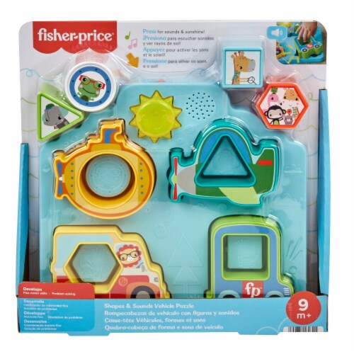 Fisher-Price® Shapes Sounds Vehicle Puzzle Perspective: front