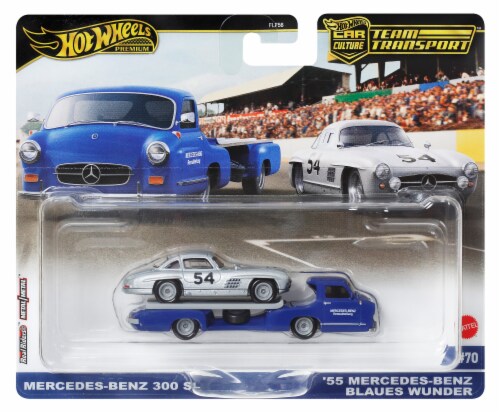 Mattel® Hot Wheels® Car Culture Team Transport™ Mercedes-Benz 300 SL Perspective: front