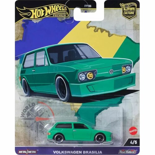 Mattel HRV82 Hot Wheels Car Culture World Tour - Volkswagen Brasilia Perspective: front