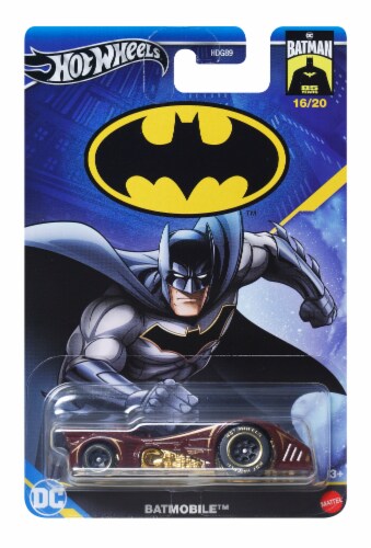 Mattel Hot Wheels® Batman™ Collection Batmobile™ Toy Car Perspective: front